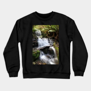 Myrtle Falls, Mt Wellington, Tasmania Crewneck Sweatshirt